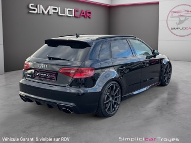 Audi rs3 sportback 2.5 tfsi 367 quattro s tronic 7 sièges diamants toit ouvrant key less caméra garantie 12 mois occasion...