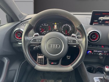 Audi rs3 sportback 2.5 tfsi 367 quattro s tronic 7 sièges diamants toit ouvrant key less caméra garantie 12 mois occasion...