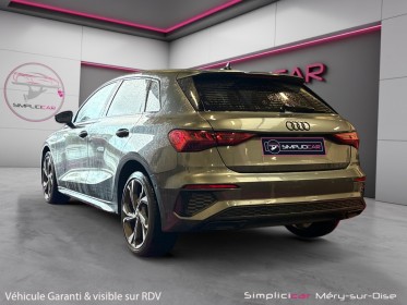 Audi a3 sportback 40 tfsie 204 s tronic 6 s line toit ouvrant bang olufsen matrix led garantie 12 mois occasion simplicicar...