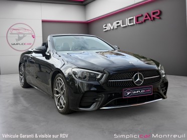 Mercedes classe e cabriolet 220 d 9g-tronic amg line/garantie, entretien constructeur/burmester/360° occasion montreuil...