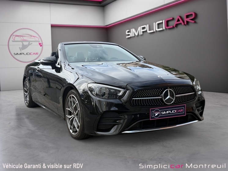 Mercedes classe e cabriolet 220 d 9g-tronic amg line/garantie, entretien constructeur/burmester/360° occasion montreuil... Mercedes classe e cabriolet 220 d 9g-tronic amg line/garantie, entretien constructeur/burmester/360° occasion montreuil...