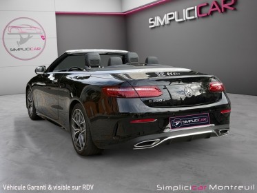 Mercedes classe e cabriolet 220 d 9g-tronic amg line/garantie, entretien constructeur/burmester/360° occasion montreuil...