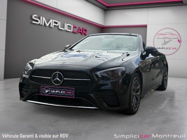 Mercedes classe e cabriolet 220 d 9g-tronic amg line/garantie, entretien constructeur/burmester/360° occasion montreuil...