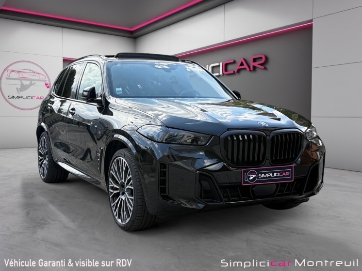 Bmw x5 g05 lci xdrive50e 489 ch bva8 m sport/full option/garante 24 mois occasion montreuil (porte de vincennes)(75)...