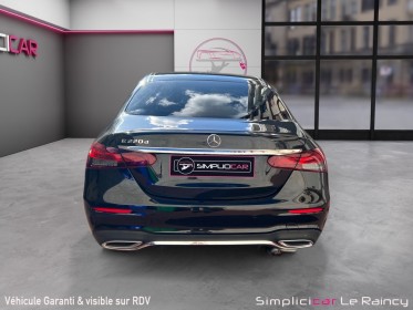 Mercedes classe e 220 d 9g-tronic amg line toit panoramique ouvrant garantie 12 mois occasion simplicicar le raincy...