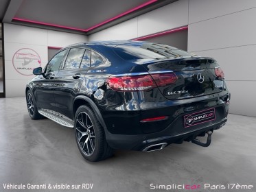 Mercedes glc coupe 300 d 9g-tronic 4matic amg line /toit ouvrant / carrosserie parfaite occasion paris 17ème (75)(porte...