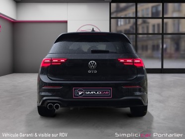 Volkswagen golf 2.0 tdi scr 200 dsg7 gtd occasion simplicicar pontarlier simplicicar simplicibike france