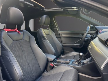 Audi q3 q3 35 tfsi 150 ch s tronic 7 s line-toit ouvrant-car play-camera de recul-garantie 12 mois occasion paris 17ème...