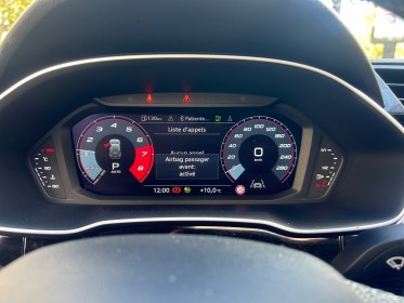 Audi q3 q3 35 tfsi 150 ch s tronic 7 s line-toit ouvrant-car play-camera de recul-garantie 12 mois occasion paris 17ème...