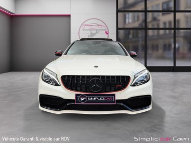 Mercedes classe c 63s amg edition one v8 bi-turbo 510 ch garantie 12 mois occasion simplicicar caen  simplicicar simplicibike...