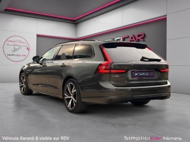 Volvo v90 t6 awd recharge 253  87 geartronic 8 r-design - caméra - acc - harman kardon - garantie 12 mois occasion...