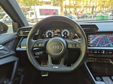 Audi a3 sportback 40 tfsie 204 s tronic 6 s line occasion paris 17ème (75)(porte maillot) simplicicar simplicibike france