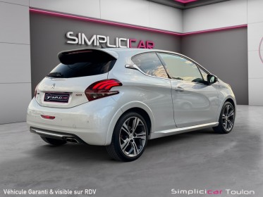 Peugeot 208 1.6 thp  ch ss bvm6 gti garantie 12 mois occasion simplicicar toulon est simplicicar simplicibike france