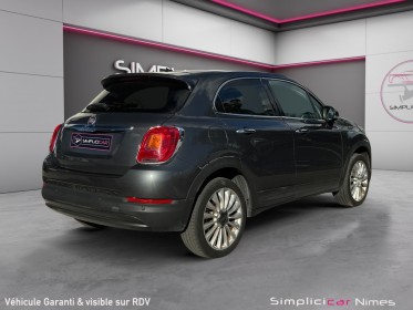 Fiat 500x 1.6 multijet 120 ch lounge - radar de recul - keyless - bluetooth - garantie 12 mois occasion simplicicar nimes -...