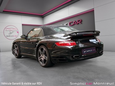 Porsche 911 turbo cabriolet 911  3.6i turbo tiptronic s , entretien complet porsche occasion montreuil (porte de...