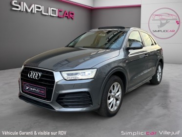 Audi q3 q3 1.4 tfsi cod 150 ch s tronic 6 s line, toit ouvrant panoramique, caméra de recul, hayon Électrique, garantie...