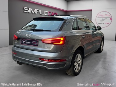 Audi q3 q3 1.4 tfsi cod 150 ch s tronic 6 s line, toit ouvrant panoramique, caméra de recul, hayon Électrique, garantie...