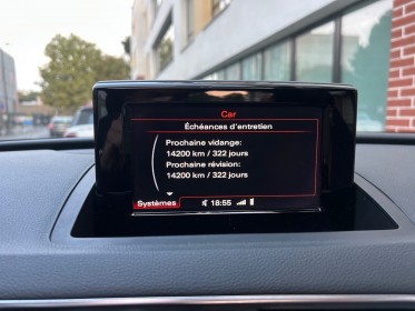 Audi q3 q3 1.4 tfsi cod 150 ch s tronic 6 s line, toit ouvrant panoramique, caméra de recul, hayon Électrique, garantie...