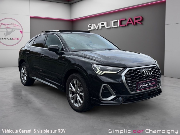 Audi q3 sportback 45 tfsie  245 ch s tronic 6 s line - garantie 12mois - 1ere main - suivie audi - carplay - toit ouvrant... Audi q3 sportback 45 tfsie  245 ch s tronic 6 s line - garantie 12mois - 1ere main - suivie audi - carplay - toit ouvrant...