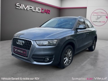 Audi q3 q3 2.0 tdi 140 ch attraction, radar arrière, climatisation bizone, bluetooth, garantie 12 mois occasion simplicicar...
