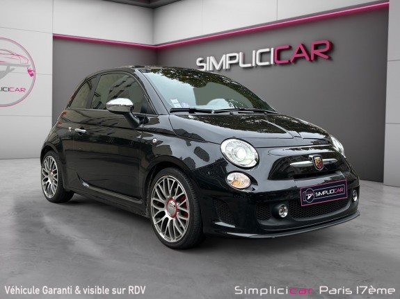 Fiat  abarth 500  1.4 t 135 ch/ toit ouvrant / garantie 12 mois occasion paris 17ème (75)(porte maillot) simplicicar...
