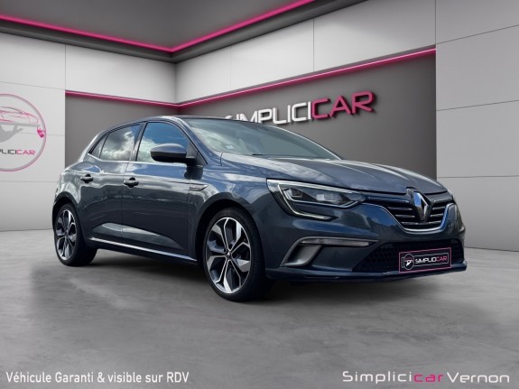 Renault megane iv berline blue dci 115 edc gt line  park assist  carplay  caméra de recul  garantie 12 mois occasion...
