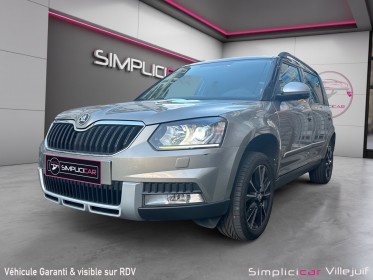 Skoda yeti 2015 2.0 tdi cr 140 fap green tec outdoor, gps, radar de recul, feux auto, 4x2 garantie 12 mois occasion...