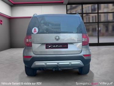 Skoda yeti 2015 2.0 tdi cr 140 fap green tec outdoor, gps, radar de recul, feux auto, 4x2 garantie 12 mois occasion...