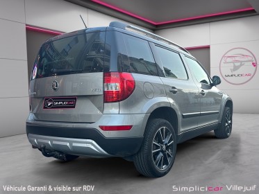 Skoda yeti 2015 2.0 tdi cr 140 fap green tec outdoor, gps, radar de recul, feux auto, 4x2 garantie 12 mois occasion...