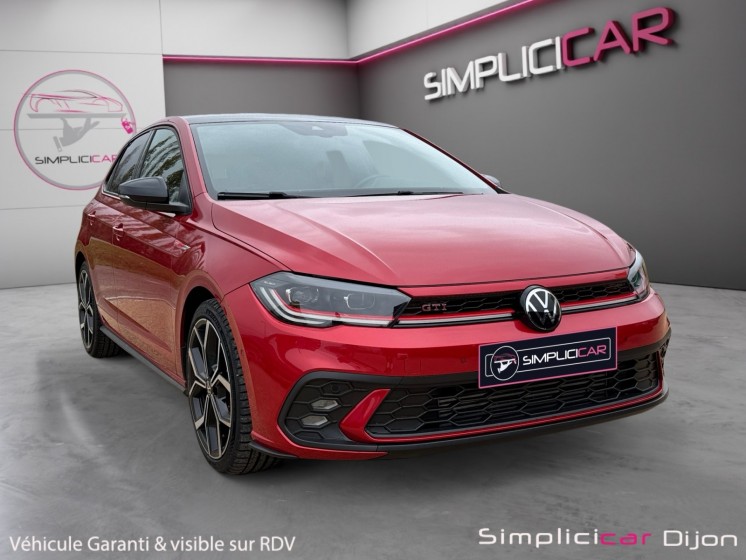 Volkswagen polo 2.0 tsi 207 ss dsg7 gti garantie 12 mois occasion simplicicar dijon simplicicar simplicibike france Volkswagen polo 2.0 tsi 207 ss dsg7 gti garantie 12 mois occasion simplicicar dijon simplicicar simplicibike france