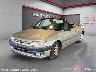 Peugeot 306 cabriolet 1.8i 16v pininfarina carnet d'entretien peugeot occasion simplicicar dijon simplicicar simplicibike...