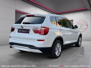 Bmw x3 f25 lci xdrive20d 190ch executive a / interieur cuir / camera 360 /  garantie 12 mois occasion simplicicar les...