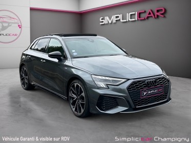 Audi a3 sportback 35 tfsi 150 s tronic 7 s line - matrix led - carplay - toit ouvrant- acc occasion champigny-sur-marne (94)...