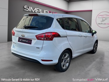 Ford b-max 1.0 ecoboost 100 ss trend, radar arrière, bluetooth, climatisation, garantie 12 mois occasion simplicicar...