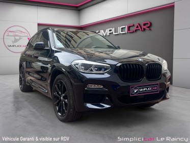 Bmw x3 g01 xdrive30d 265ch bva8 m sport full options sort de révision et garantie bmw occasion simplicicar le raincy...
