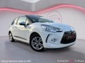 Citroen ds3 e-hdi 115 airdream sport chic radar de recul, sieges en cuir garantie 12 mois occasion simplicicar frejus ...