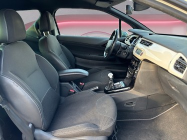 Citroen ds3 e-hdi 115 airdream sport chic radar de recul, sieges en cuir garantie 12 mois occasion simplicicar frejus ...