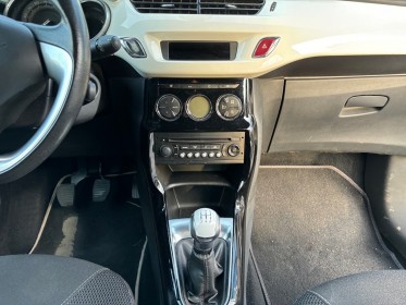 Citroen ds3 e-hdi 115 airdream sport chic radar de recul, sieges en cuir garantie 12 mois occasion simplicicar frejus ...