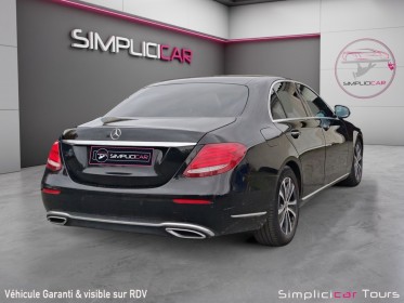 Mercedes classe e 350 d 9g-tronic occasion simplicicar tours  simplicicar simplicibike france