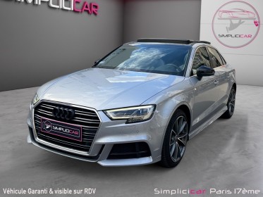 Audi a3 berline 35 tfsi cod 150 design luxe pack s-line -garantie 12 mois- toit ouvrant -camÉra de recul -fulls cuir......