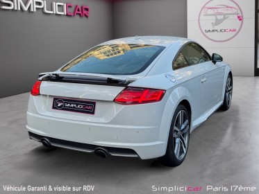 Audi tt coupe 1.8 tfsi 180 s tronic 7 s line - garantie 12 mois - siÈges chauffant - apple carplay occasion paris 17ème...