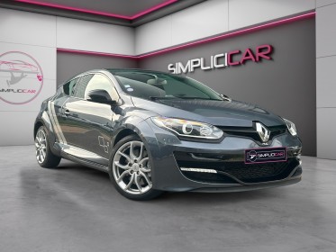 Renault megane iii coupe rs 2.0 16v 265cv,toit pano,sièges av chauffants,origine france, garantie 1 an occasion  simplicicar...