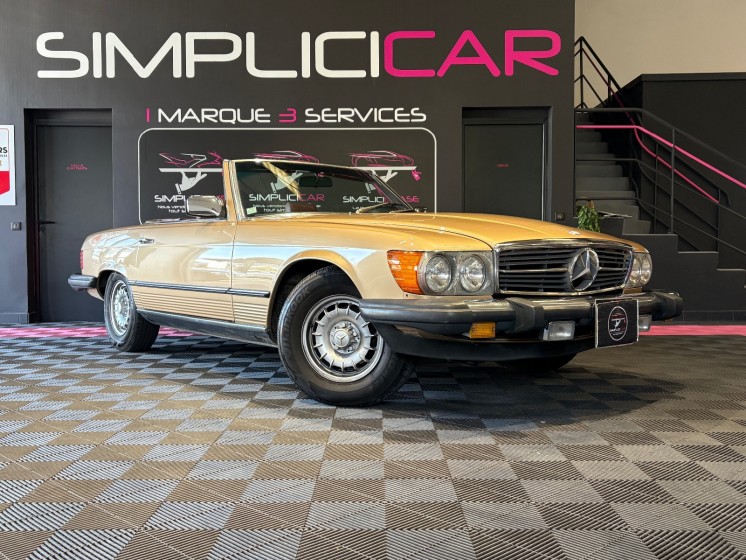 Mercedes 380 sl 3.8l v8 205cv occasion  simplicicar aix les bains simplicicar simplicibike france Mercedes 380 sl 3.8l v8 205cv occasion  simplicicar aix les bains simplicicar simplicibike france