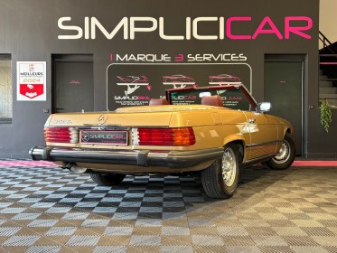 Mercedes 380 sl 3.8l v8 205cv occasion  simplicicar aix les bains simplicicar simplicibike france