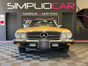 Mercedes 380 sl 3.8l v8 205cv occasion  simplicicar aix les bains simplicicar simplicibike france