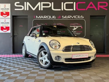Mini cabriolet r57 1.6i - 122 cooper a occasion  simplicicar aix les bains simplicicar simplicibike france