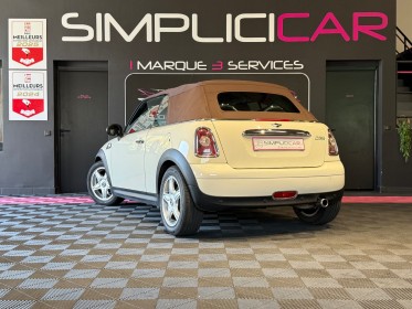 Mini cabriolet r57 1.6i - 122 cooper a occasion  simplicicar aix les bains simplicicar simplicibike france