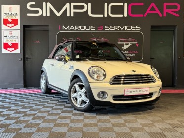 Mini cabriolet r57 1.6i - 122 cooper a occasion  simplicicar aix les bains simplicicar simplicibike france