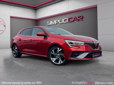 Renault megane iv berline tce 160 edc fap r.s. line occasion parc voitures beauvais simplicicar simplicibike france