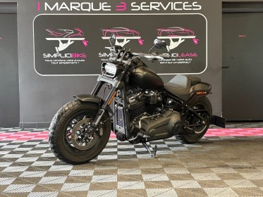 Harley davidson softail fat bob 107 1745cm3 garantie 12 mois 1ere main occasion  simplicicar aix les bains simplicicar...